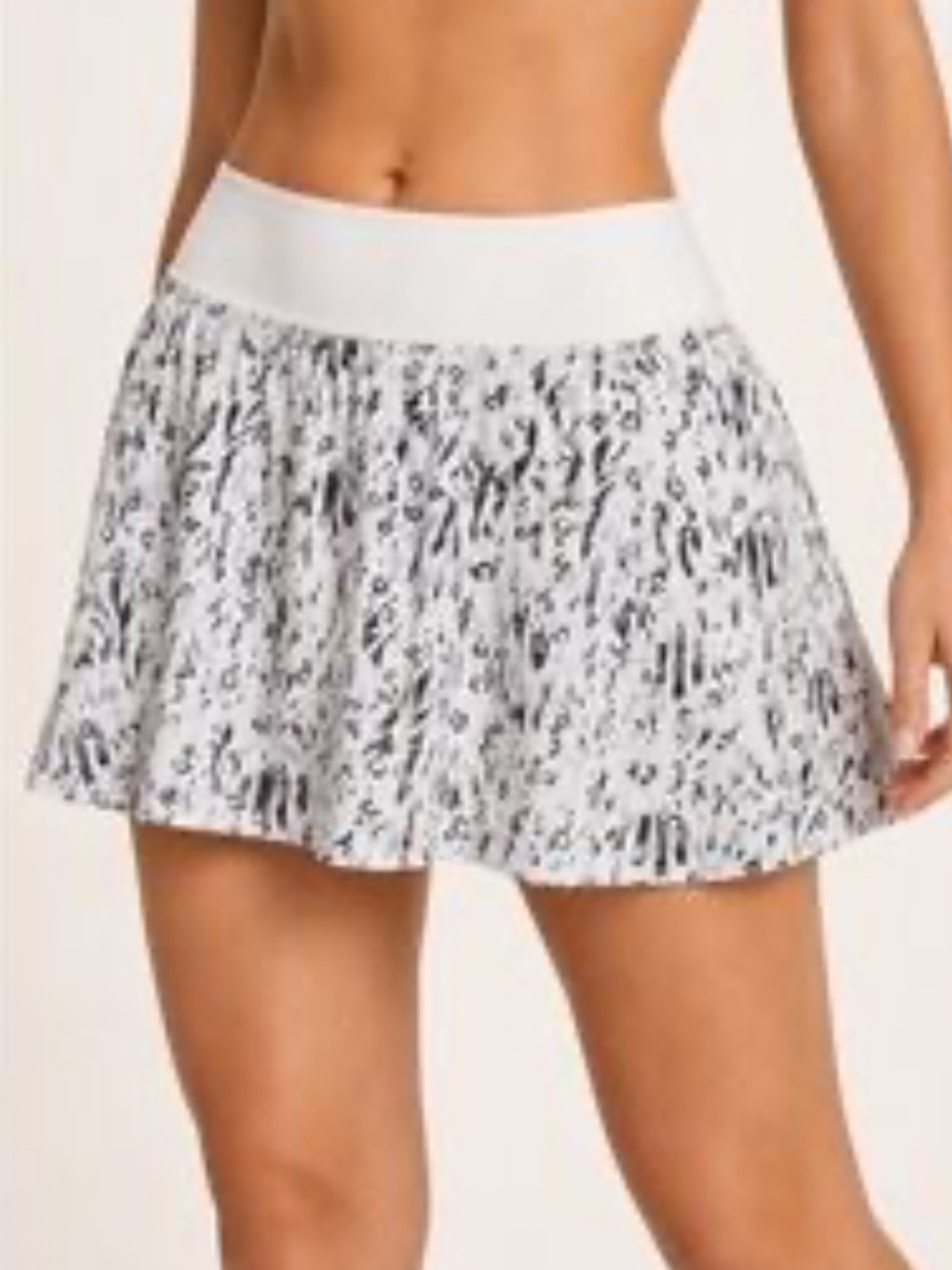 Puma PWR Shape White Black Sporty Mini Golf Skort Tennis Athletic Pickleball XXL